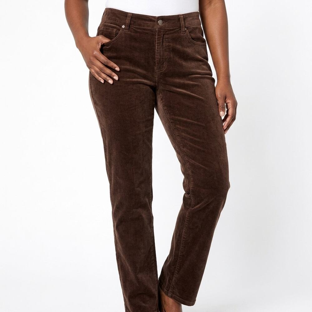 Vintage Newport News Jeanology Straight Leg  Stretch Pants Women Size 8P